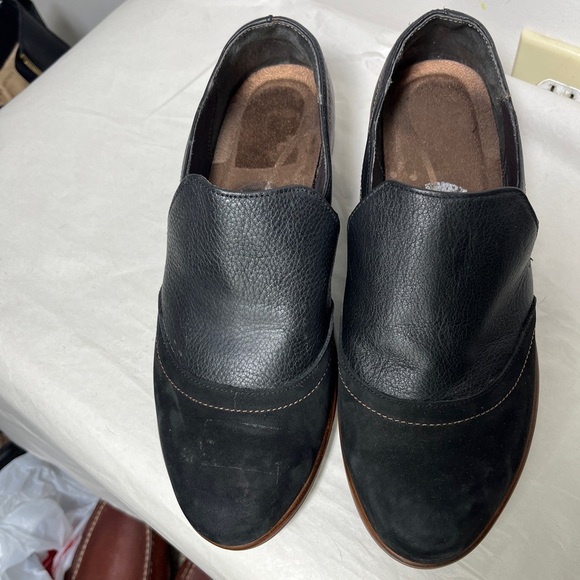 Naot Angin Leather Nubuck Loafers Sz 7 Slip On Cushioned - Picture 4 of 12
